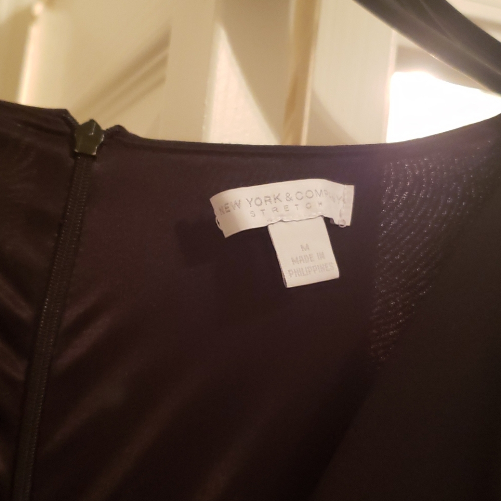 New York and Company Stretch Little Black Dress
